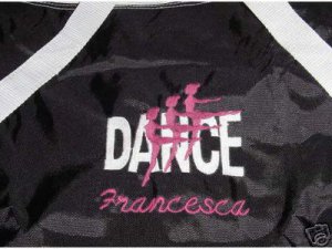 Personalized Dance Ballerina Ballet Gym Duffle Bag