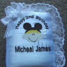 Personalized Happy Birthday photo album Mickey Mouse