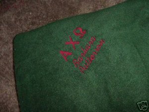 PERSONALIZED COLLEGE SORORITY Fleece  Blanket