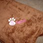 Personalized Pet Cat Kitten  Blanket 30x40 Tahoe Fleece