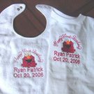 Personalized Baby's 1st First Birthday Bib/Shirt Elmo