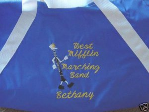 Marching Band Clarinet Instruments Duffle Bag