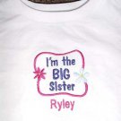 Personalized I'm the Big Sister Middle Little  Shirt