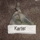 Personalized Baby Infant Newborn Camo Knotted Hat Cap