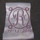 Personalized White or Ivory WEDDING BRIDAL Dress Label