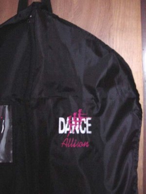 Personalized Dance Dancer  Ballerina Ballet Garment Bag