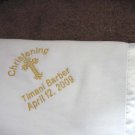Personalized Baby Newborn Church Baptism Christening Orthodox Satin Trim Blanket