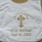 Personalized Baptism Christening Orthodox God Bless Baby Newborn Keepsake Bib