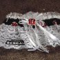 CINCINNATI BANGALS Football NFL Wedding Bridal Garter Keepsake Prom White or Ivory
