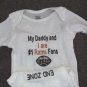 St. Louis Rams NFL Football Baby Infant Newborn Onesie Creeper Hat Beanie Set