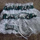 Philadelphia Eagles Football NFL Wedding Bridal Garter Set Garters