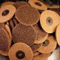 50p 3" COARSE ROLL LOCK SANDING DISC roloc scotch brite MADE IN USA! Heavy duty