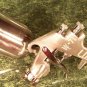 Deluxe GRAVITY FEED AIR PAINT SPRAY GUN TOOL sprayer Tool, cleaning set included