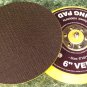 2 Replacement 6" HOOK and LOOP DUAL ACTION DA SANDER PAD foam valcro back new