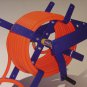 100 Foot Wall Mount AIR HOSE REEL for 3/8 and 1/2 HOSE all steel tool new O