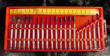 21pc PRECISION SCREW DRIVER SET Mini Tiny Eye Glass Tool New glasses hobby