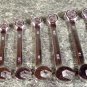 11pc SAE ANGLE HEAD COMBINATION WRENCH SET w/ STORAGE POUCH Combo Wr box