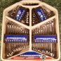32pc Combination CV-R WRENCH SET SAE and METRIC Sizes Stubby and Regular lengths