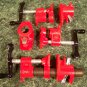 3pc 3/4 inch PIPE GLUING CLAMP SET Heavy Duty New Glue Clamps  C " bar spring
