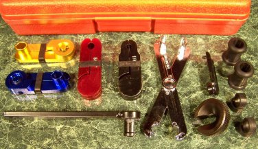 new 8pc FUEL & TRANSMISSION LINE DISCONNECT TOOL with free case Trani gas