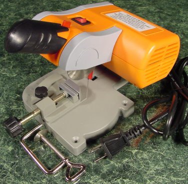 2" Mini CUT OFF CHOP SAW New Hobby Craft Doll House with built in Vise electric