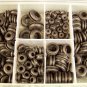 180pc RUBBER GROMMET ASSORTMENT New washer gromet