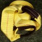 30 foot x 4 inch BIG TOW STRAP w/ LOOPS 20,000 lb. truck towing
