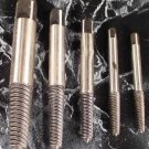5pc SCREW EXTRACTOR EZ OUT SET Heat Treated tool new no reserve