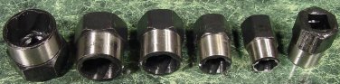 6pc 3/8 inch Drive BOLT EXTRACTOR SET New ez outs remover
