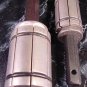 2pc TAIL PIPE EXPANDERS up to 3-1/2" exhaust expand tool All Metal Impact Tail