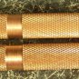 No hammer required 2pc AUTOMATIC BRASS CENTER PUNCH TOOL new chisel