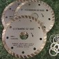 3pc. 4-1/2" Wet / Dry DIAMOND CUT SAW BLADE mason tile