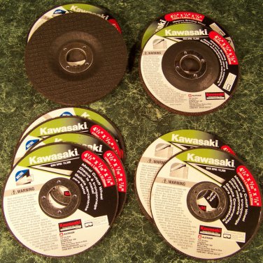 10pc 4-1/2" DEPRESSED CENTER GRINDING / CUT OFF WHEELS for MASONRY and METAL new