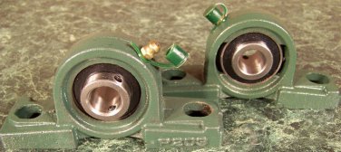 2pc 5/8" BALL BEARING BLOCK UNITS New mounting Heavy Duty