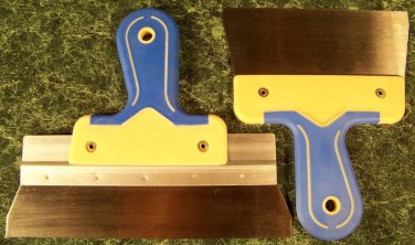 2pc Wide PUTTY KNIFE SCRAPER SET 10" new paint knives Heavy Duty