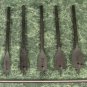10p WOOD SPADE DRILL BIT SET with BIT 12" EXTENSION New 8 Bit Sizes