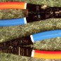 2pc 8" and 9 " Professional WIRE STRIPPER CRIMPING TOOL Crimp Strip coax
