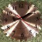 10" Steel Circular Saw Blade CLOCK with Second Hand NEW