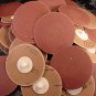 50pc 3 " ROLL LOCK SANDING DISC 120 GRIT Made in GERMANY Heavy Duty roloc sand