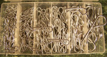 150pc HAIR PIN ASSORTMENT New Cotter
