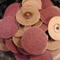 50pc 3 inch ROLL LOCK SANDING DISC 36 GRIT Made in GERMANY Heavy Duty roloc sand