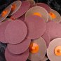 50pc 3 inch ROLL LOCK SANDING DISC 60 GRIT Made in GERMANY Heavy Duty roloc sand
