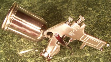 Deluxe GRAVITY FEED AIR SPRAY GUN Professional Brand New Paint Sprayer Tool