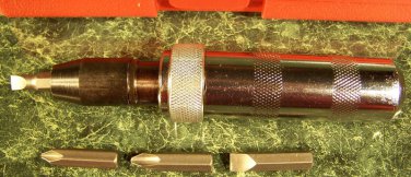 1/2 inch Drive IMPACT DRIVER with BITS NEW screw and socket with case
