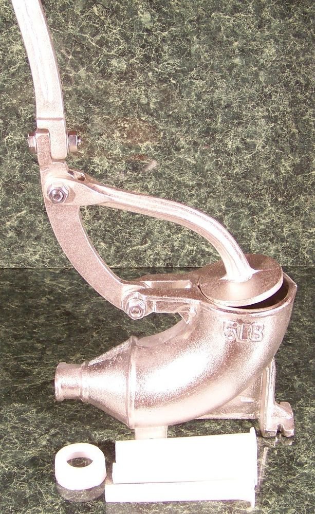 5 lb. SAUSAGE STUFFER Cast Iron New maker Heavy Duty