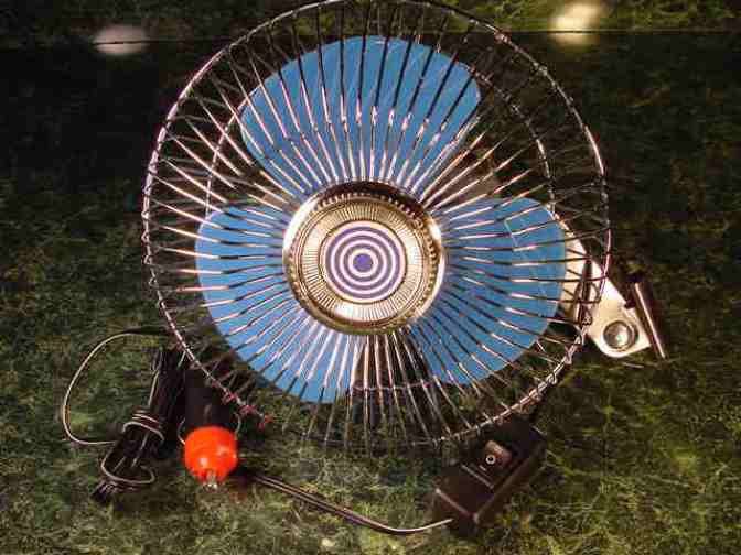 6 inch 12 volt fan