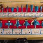 15pc 1/4 inch ROUTER BIT TUNGSTEN CARBIDE with case tool shaper new