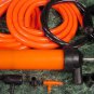 GAS SIPHON PUMP and INFLATOR 9" long Transfer fuel oil water