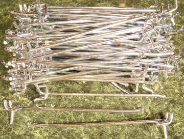 100pc 8 inch PEGBOARD HOOKS for 1/4 Peg Board Heavy Duty New Big Metal Hook 8"