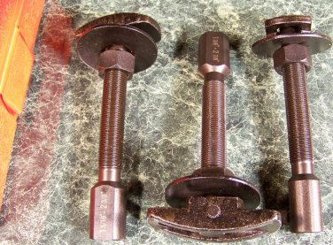 3pc REAR AXLE BEARING PULLER TOOL SET with CASE Black Oxide Finish Steel NEW